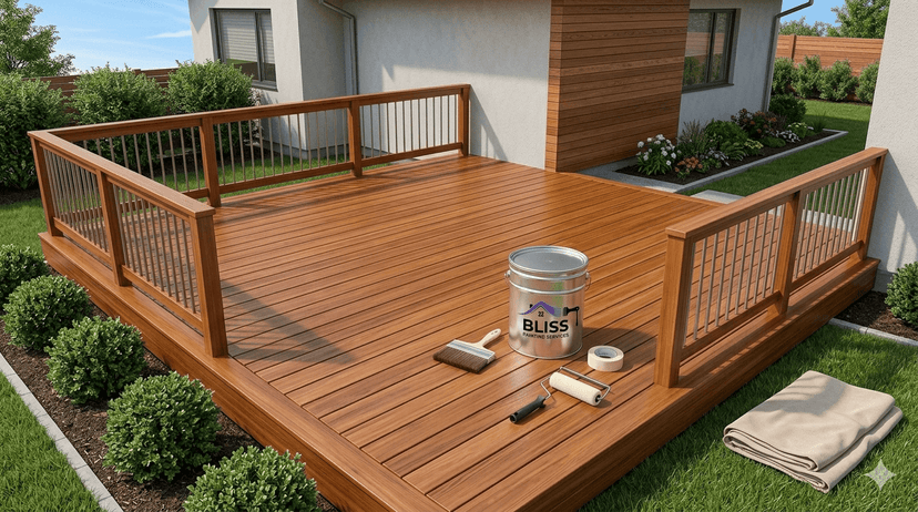 Deck Staining